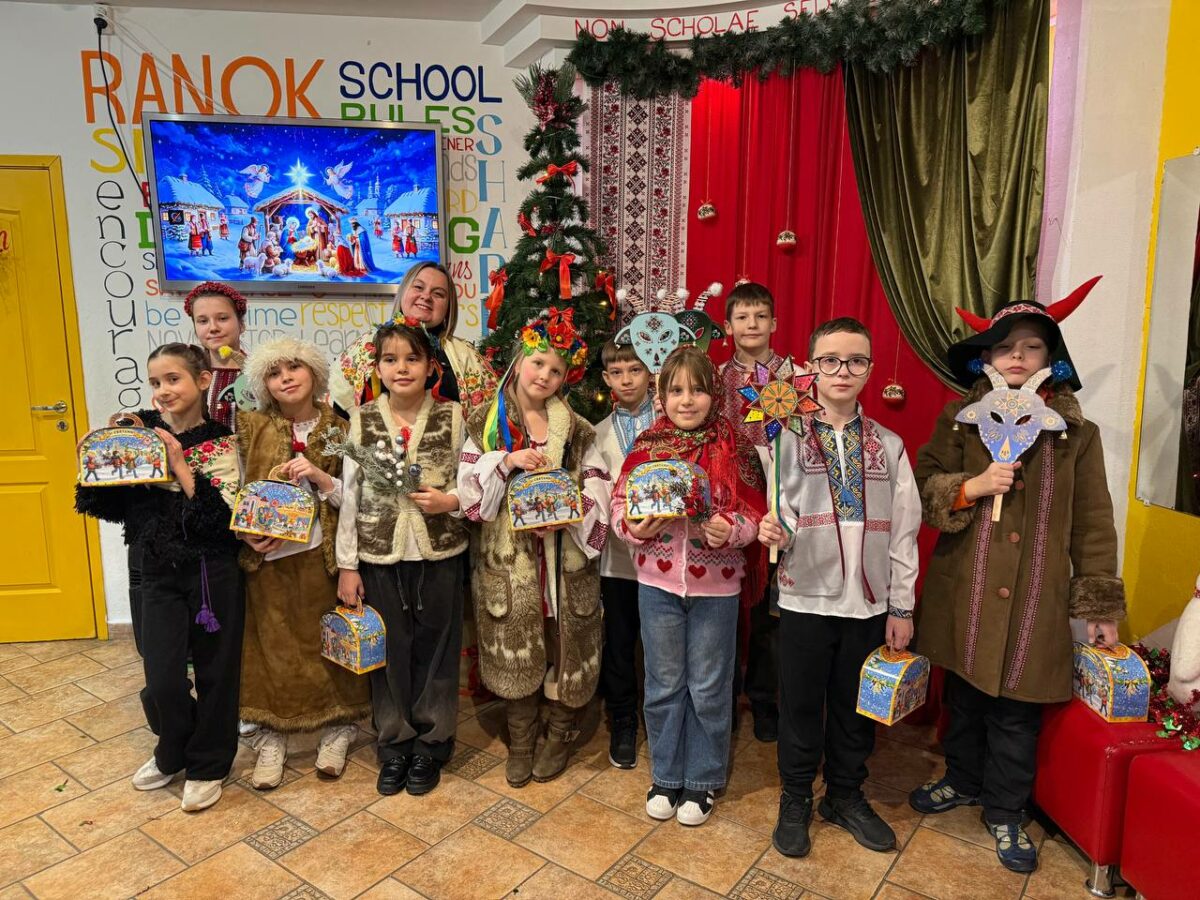 Різдвяний настрій, що об’єднав шкільну родину.
